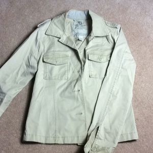 Lucky brand clothing. Small tan jacket